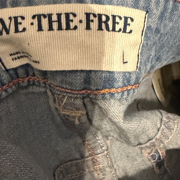 Free People/We The Free Zodiac Chambray One-Piece - Picture 8 of 8